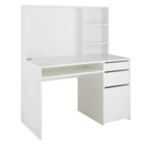 Buy Argos Home Pepper Hutch Desk White Desks Argos