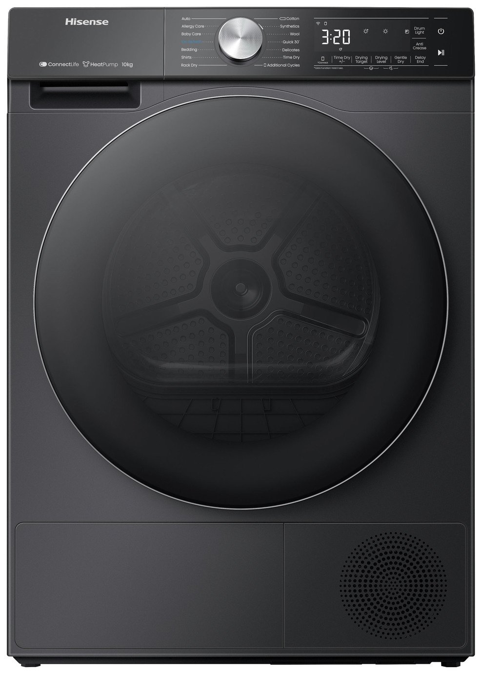 Hisense WF5S1245BB 12KG 1400 Spin Washing Machine  - Black
