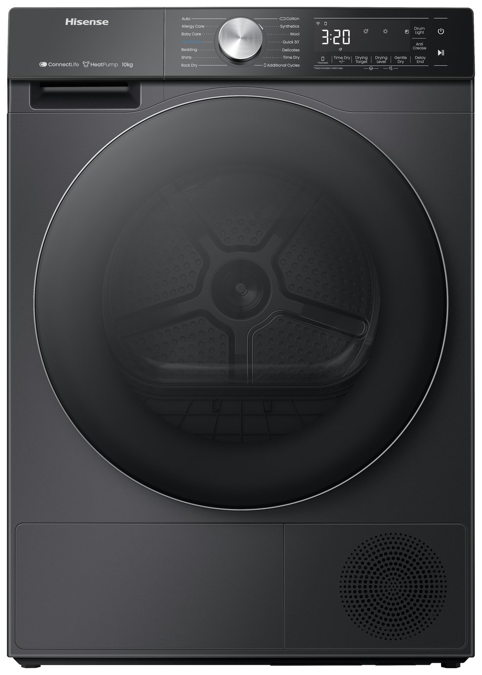 Hisense DH5S102BB  10KG Heat Pump Tumble Dryer - Black