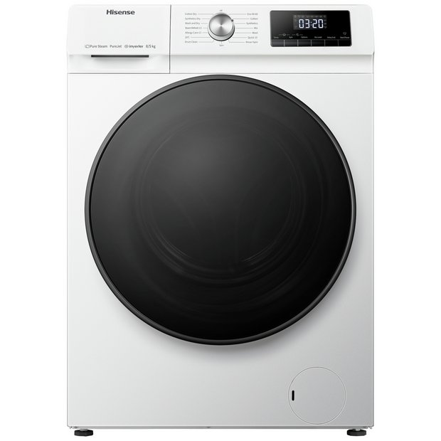 Buy Hisense WDQA8014EVJM 8KG 1400 Spin Washer Dryer White Washer dryers Argos