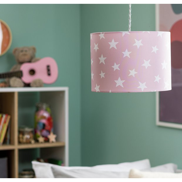 Pink bedroom best sale light shade