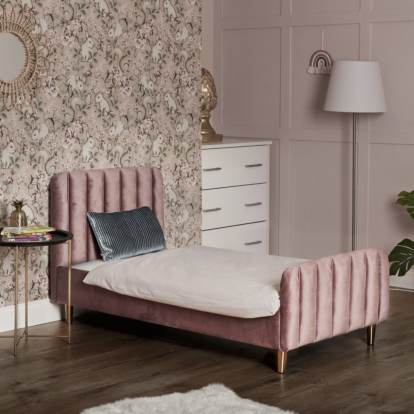 Obaby Gatsby Single Bed - Pink
