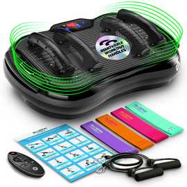 Bluefin Fitness Ultra Slim Plus Vibration Plate - Black