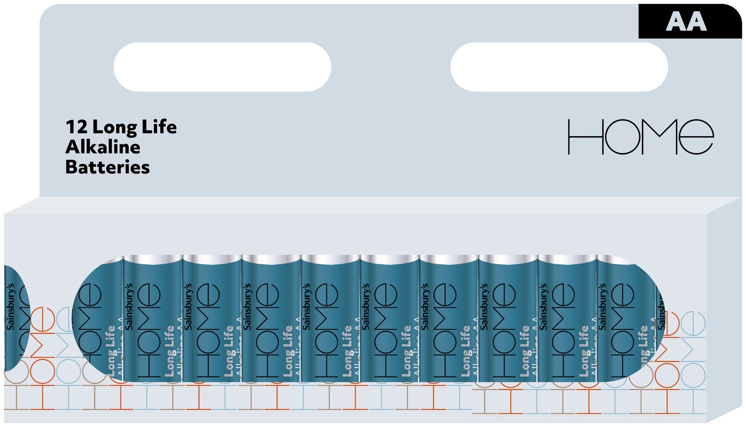Argos Home Alkaline AA Batteries - Pack of 12