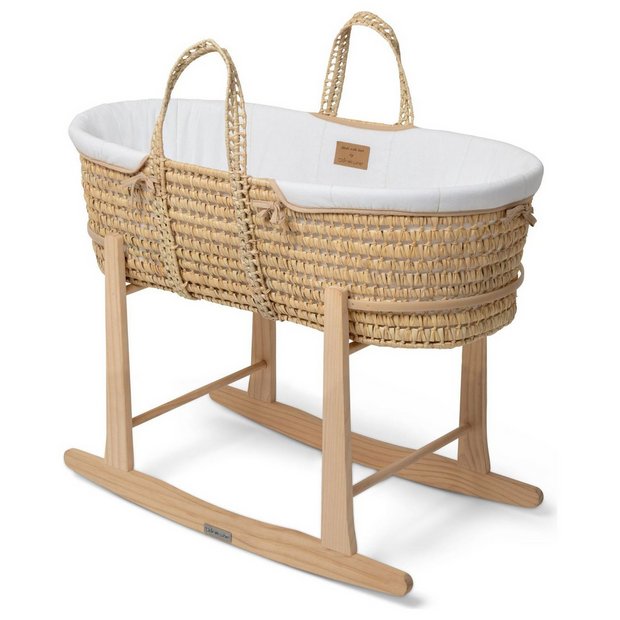 Clair de Lune Waffle Palm Moses Basket, Opinioni e Prezzi