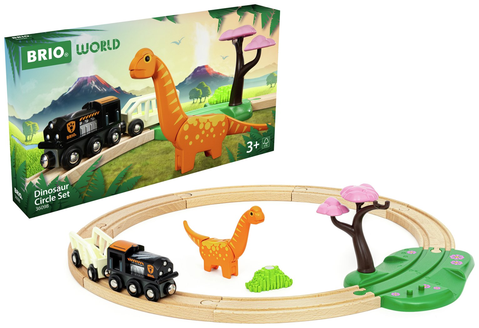 Brio Dinosaur Circle Set
