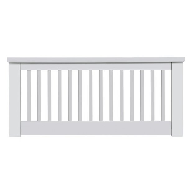 Argos white store headboard