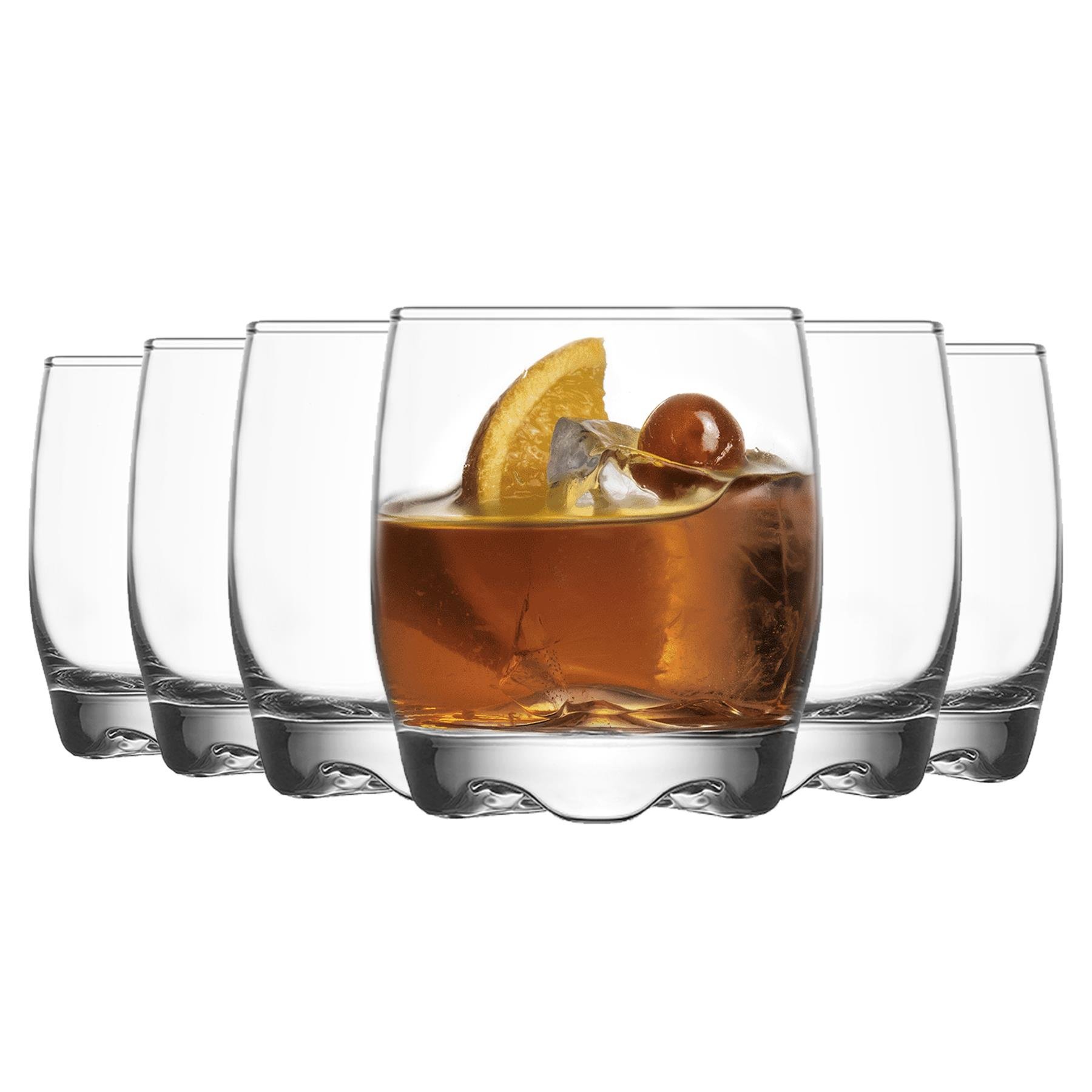 LAV Adora Whisky Glasses - 290ml - Clear