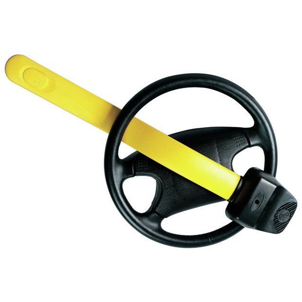 Seat Ibiza Stoplock Pro Steering Wheel Lock Professional Steering Clamp 