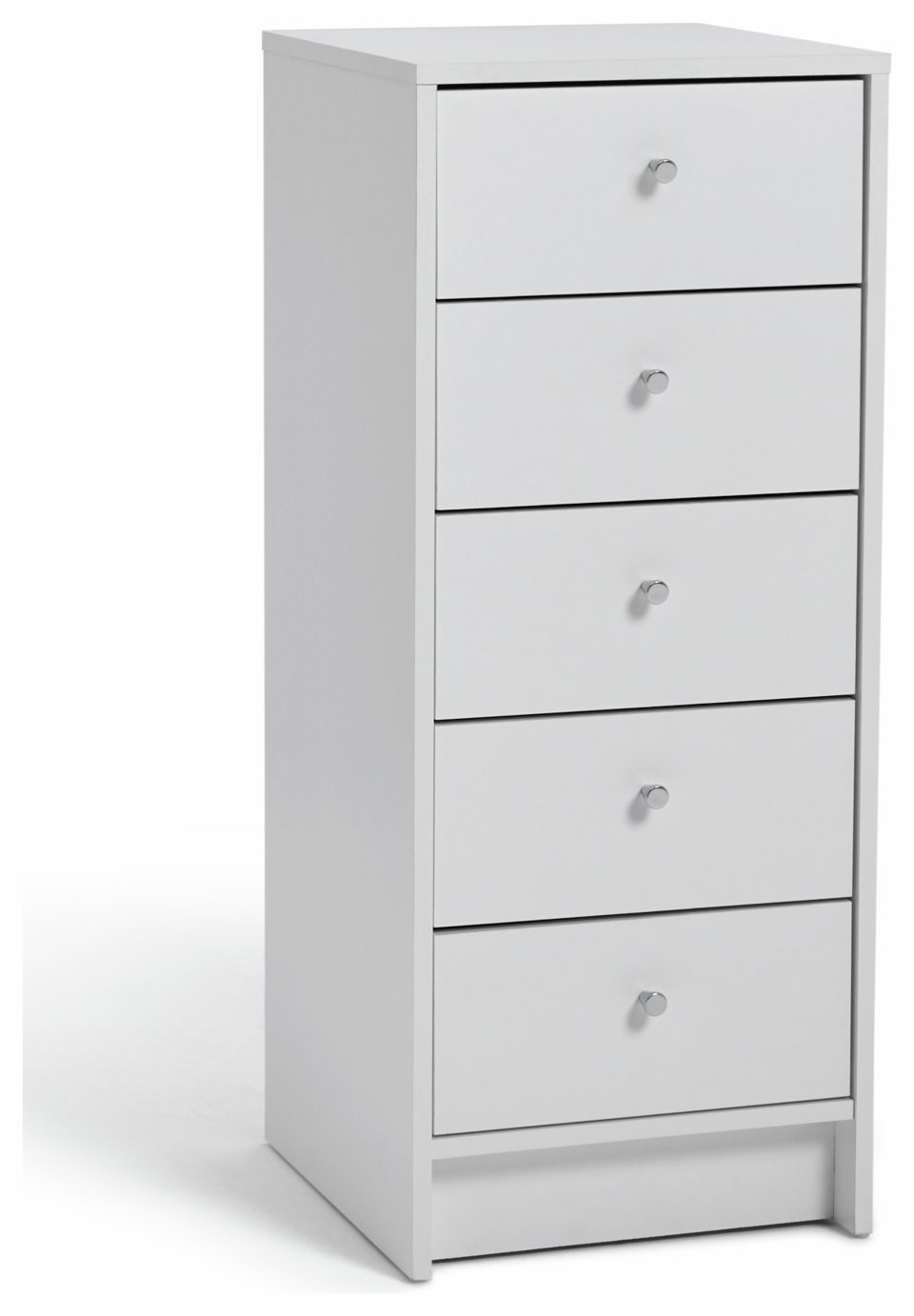 Argos Home Malibu 5 Drawer Tallboy - White