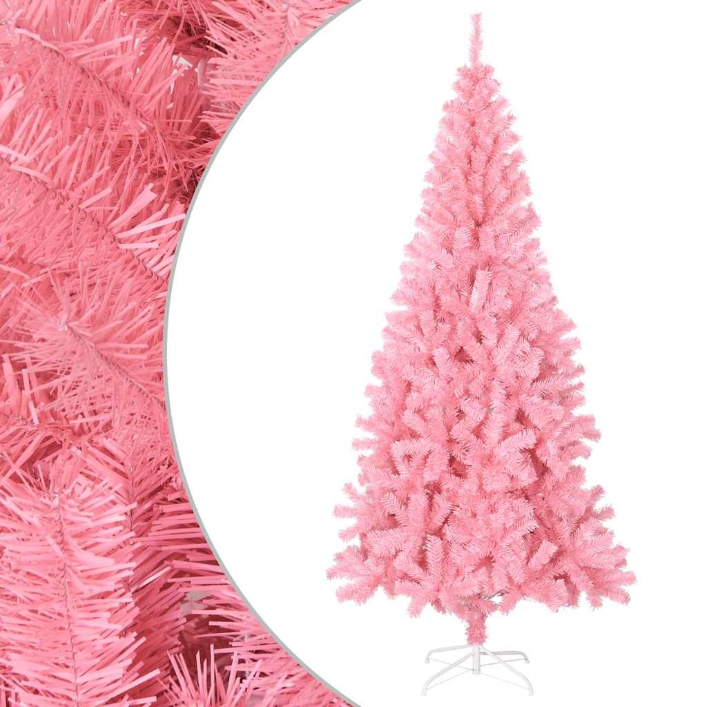 Walplus 564 Branch Tips Artificial Christmas Tree - Pink - 180 cm