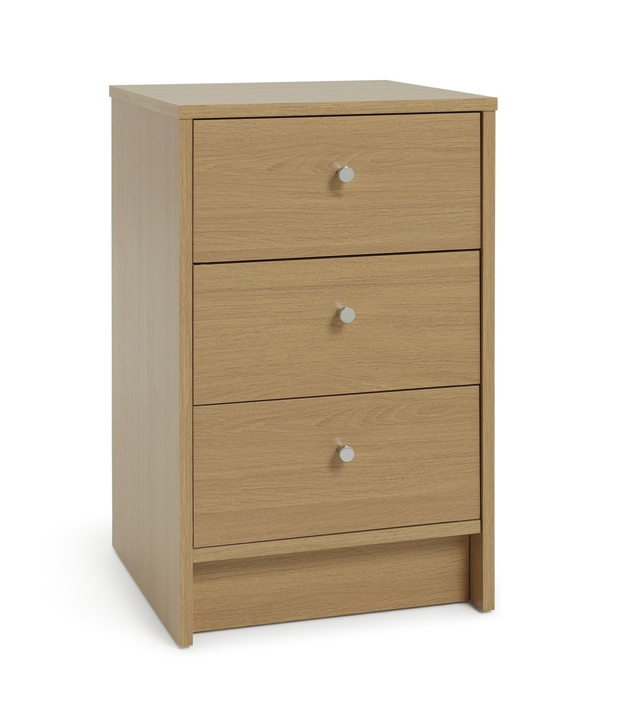 Argos Home Malibu 3 Drawer Bedside Table