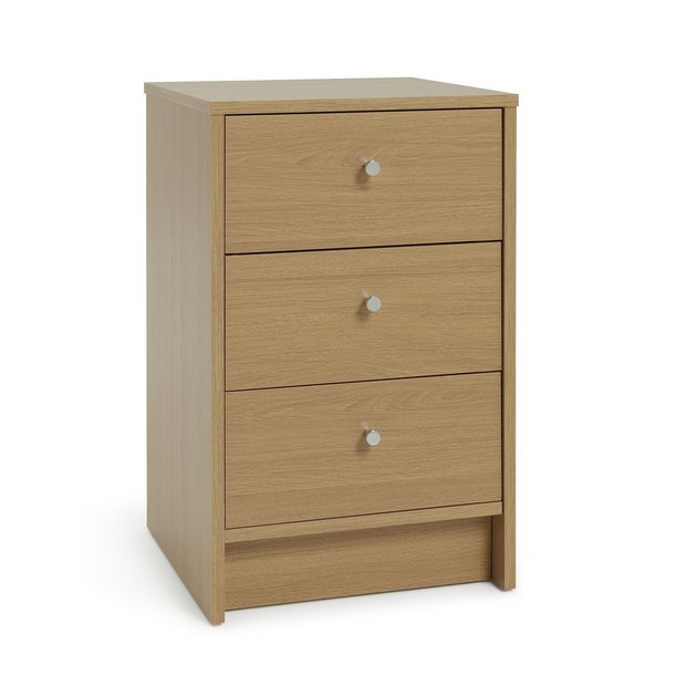 Argos grey 2024 bedside table