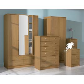 Beech effect bedside table deals