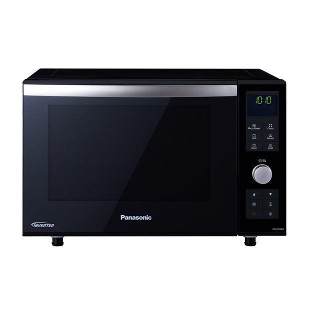 Buy Panasonic Combination Flatbed Microwave Nn Df386 Black