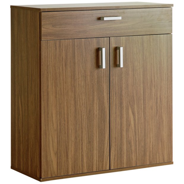 Buy Argos Home Venetia Shoe Storage Cabinet Walnut Effect