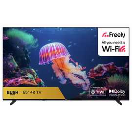 Bush 65 Inch 65UT24SB 4K UHD HDR LED TiVo Freely TV