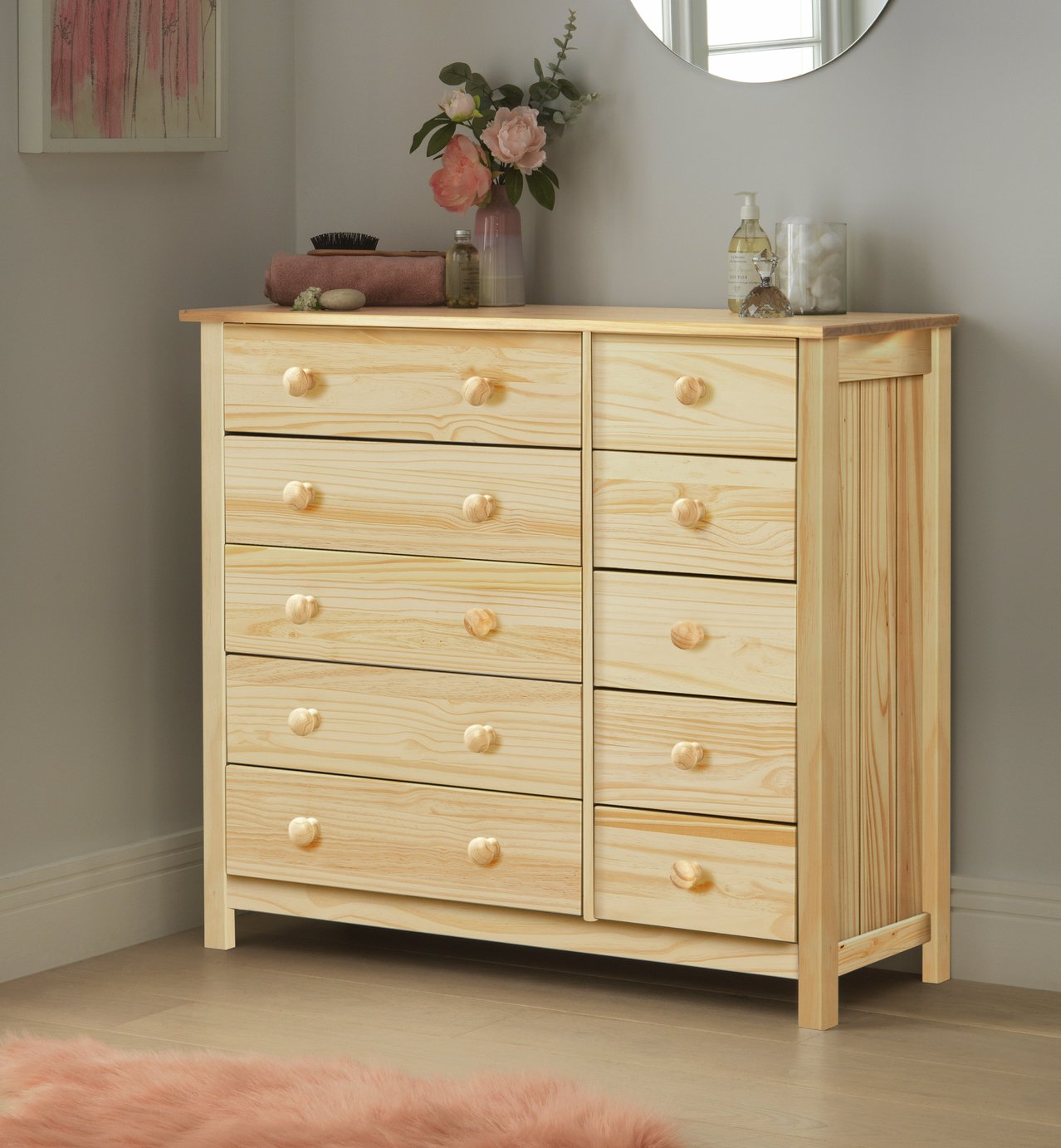 Argos Home Scandinavia 10 Drawer Chest