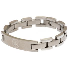Stainless Steel Manchester City Crest Bracelet