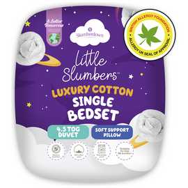 Slumberdown Luxury Cotton 4.5 Tog Kids Bedset - Single