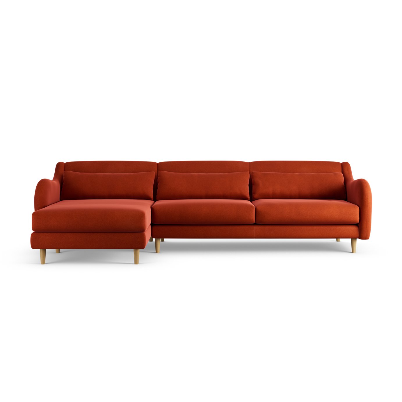 Buy Habitat Turnmill Left Hand Corner Sofa Gold Sofas Habitat