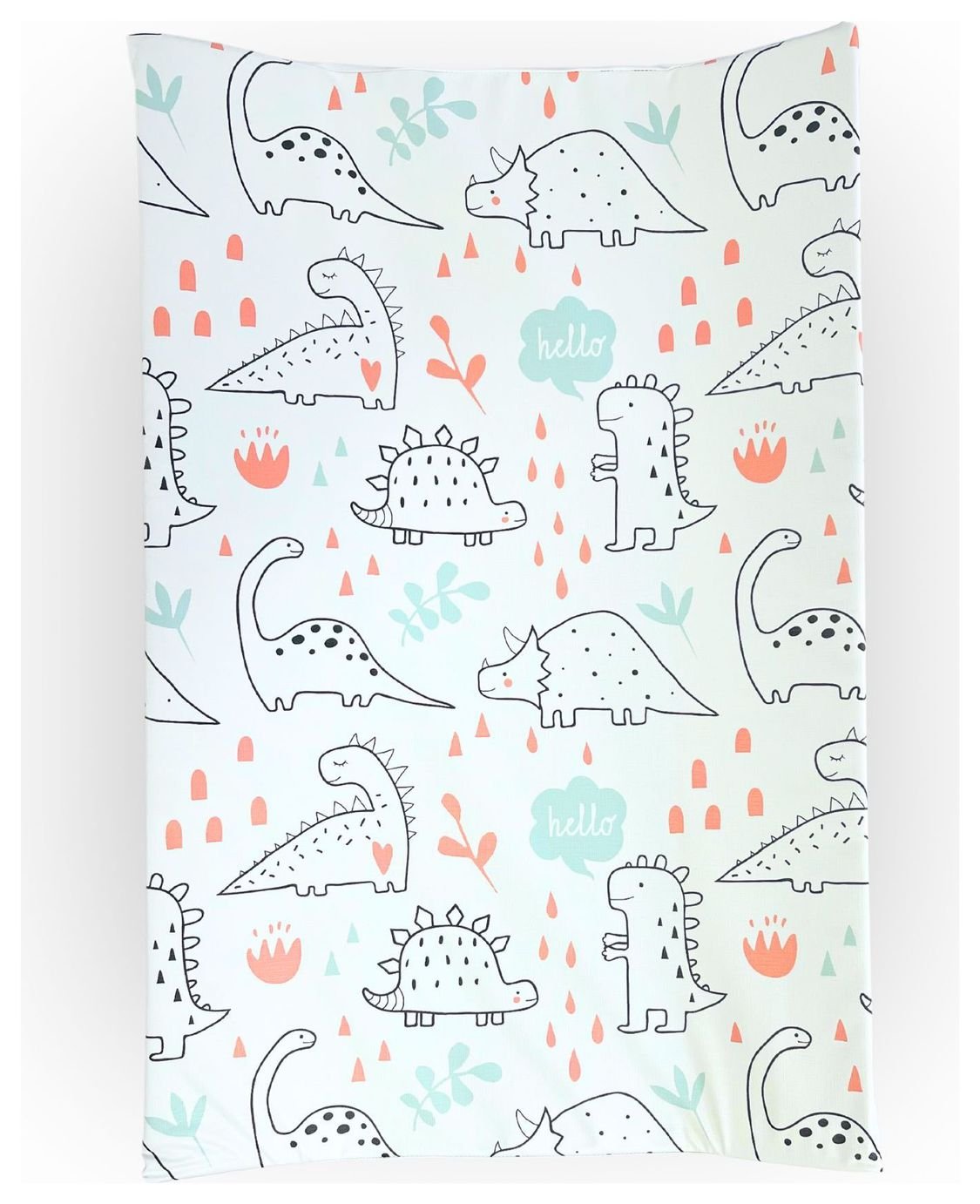 Clair De Lune Dino Wedge Changing Mat