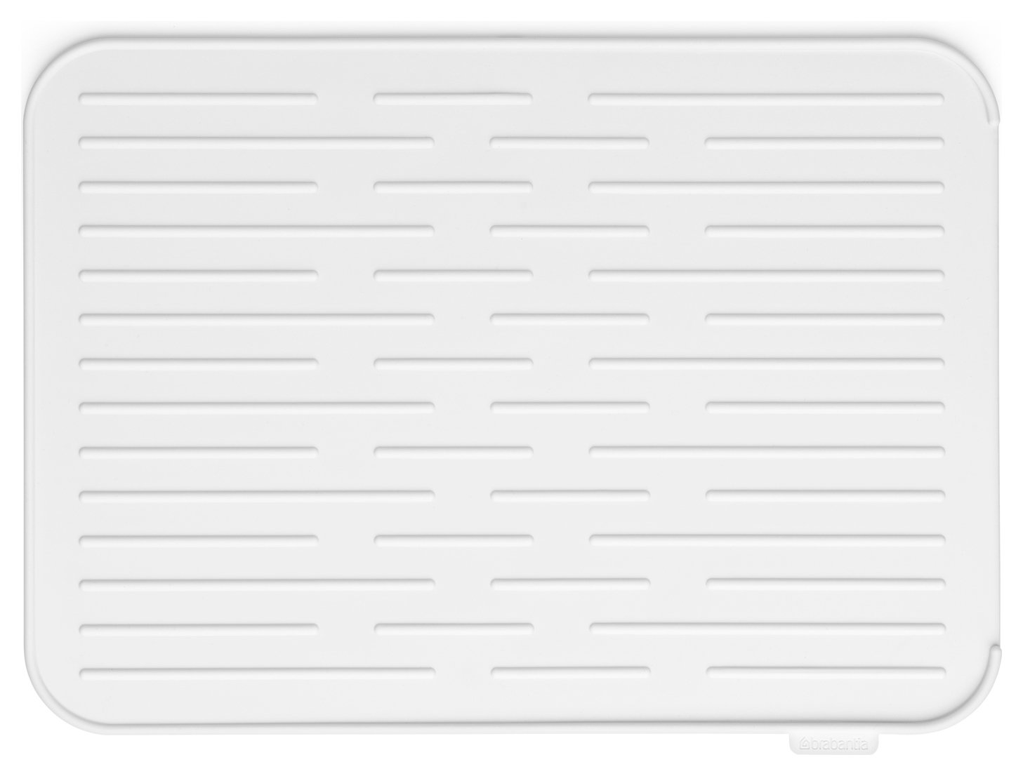 Brabantia Silicone Dish Drying Mat - Light Grey