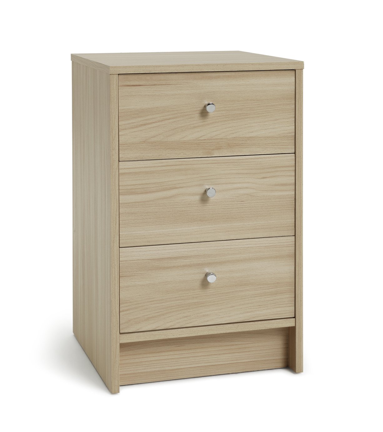 Argos Home Malibu 3 Drawer Bedside Table