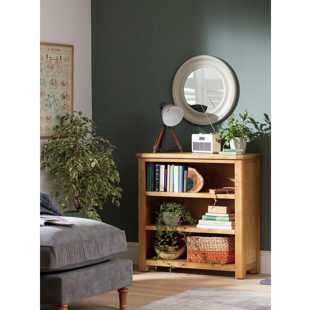 Buy Argos Home Kent 3 Shelf Small Oak Bookcase Oak Veneer