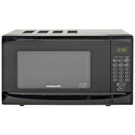 Cookworks 700W Standard Microwave EM7 - Black
