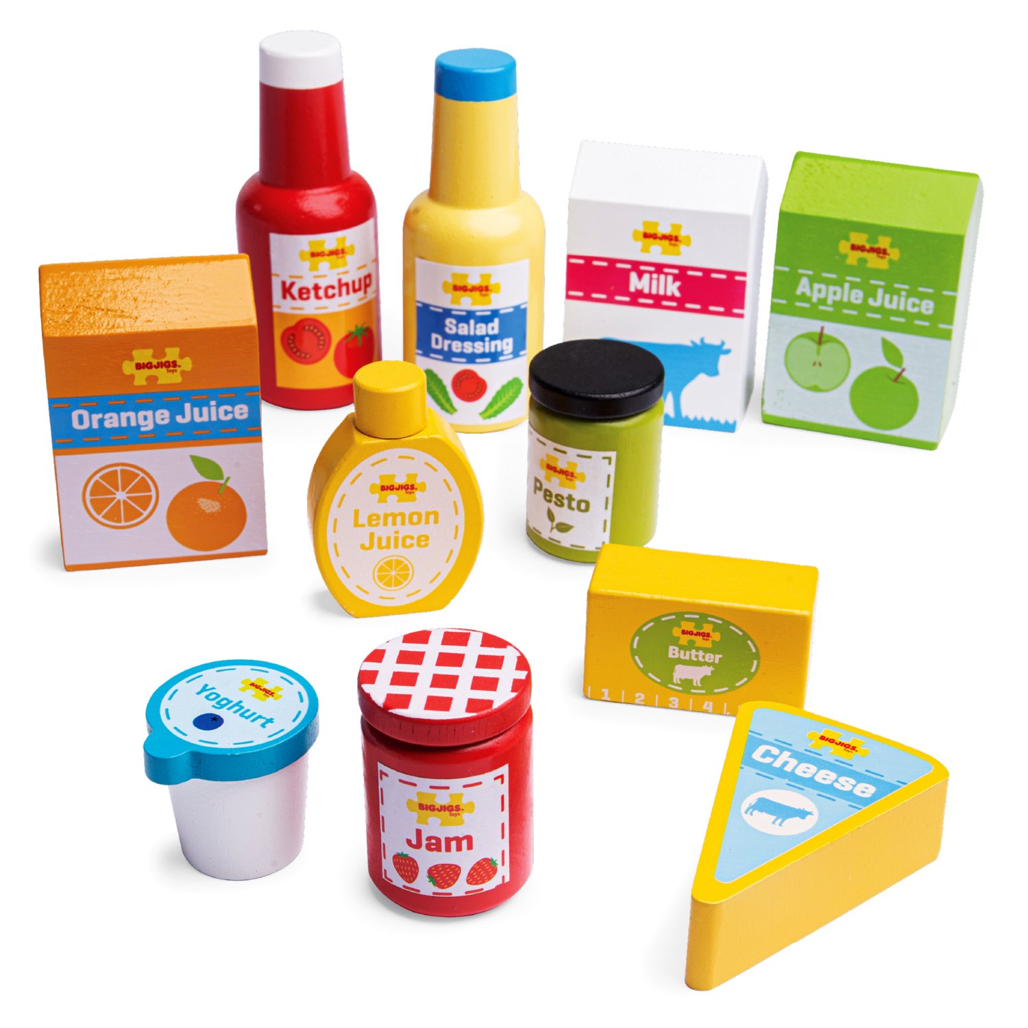 Bigjigs Toys Chilled Groceries - 18 Months +