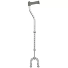 Drive Devilbiss Height Adjustable Quad-Foot Walking Stick