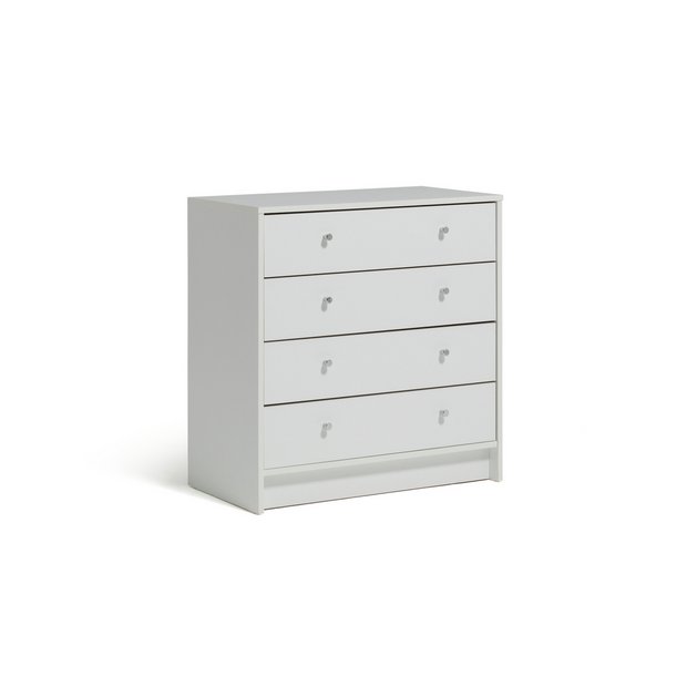 Argos white outlet drawers