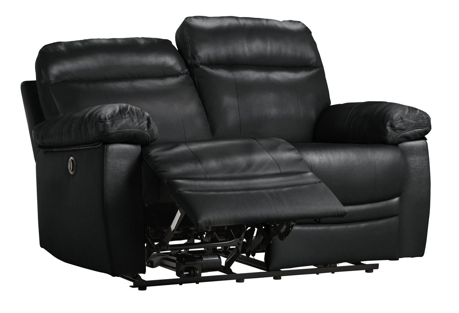 Argos Home Paolo 2 Seater Power Recliner Sofa - Black