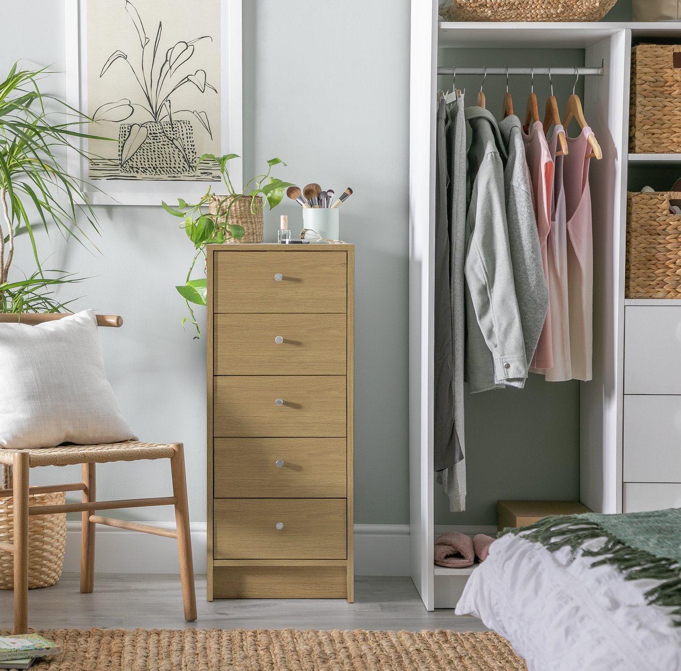 argos tall boy drawers