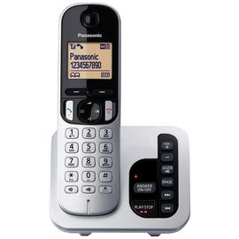 Panasonic KX-TGC220 Cordless Phone w/ Answer Machine-Single