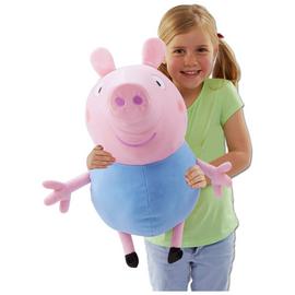 Peppa Pig Giant Talking George Soft Toy