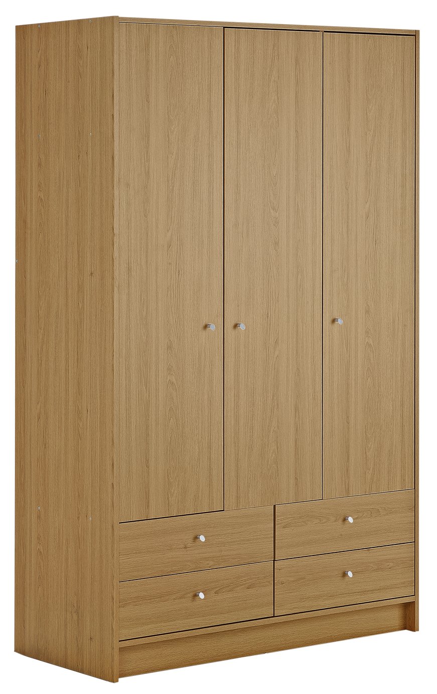 Argos Home Malibu 3 Door 4 Drawer Wardrobe 