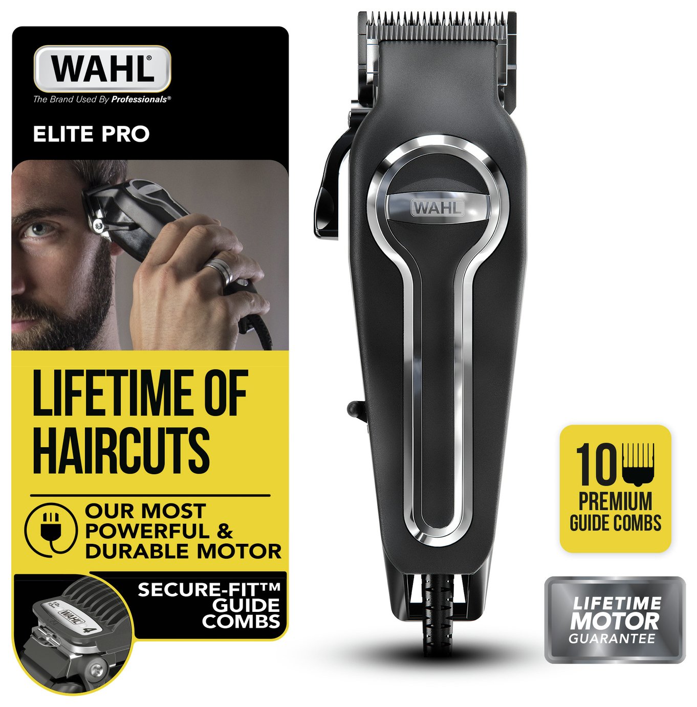 Wahl Elite Pro High Performance Hair Clipper Set 79602-017X