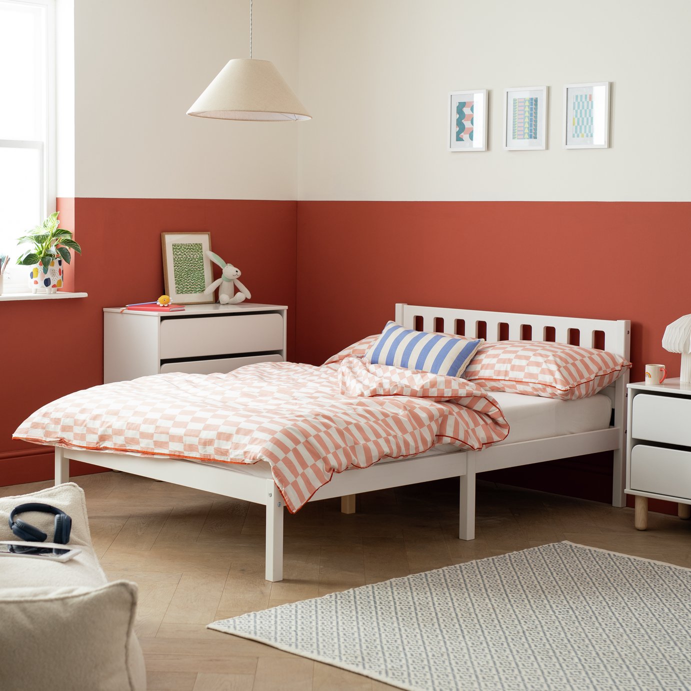 Habitat Ronnie Small Double Bed Frame - White