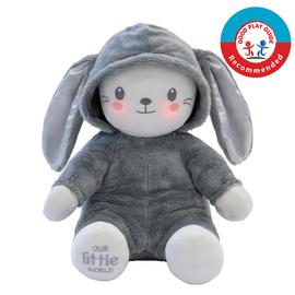 Buy Our Little World Light Up Bunny Sleep Aid Soft Toy Teddy bears and soft toys Argos