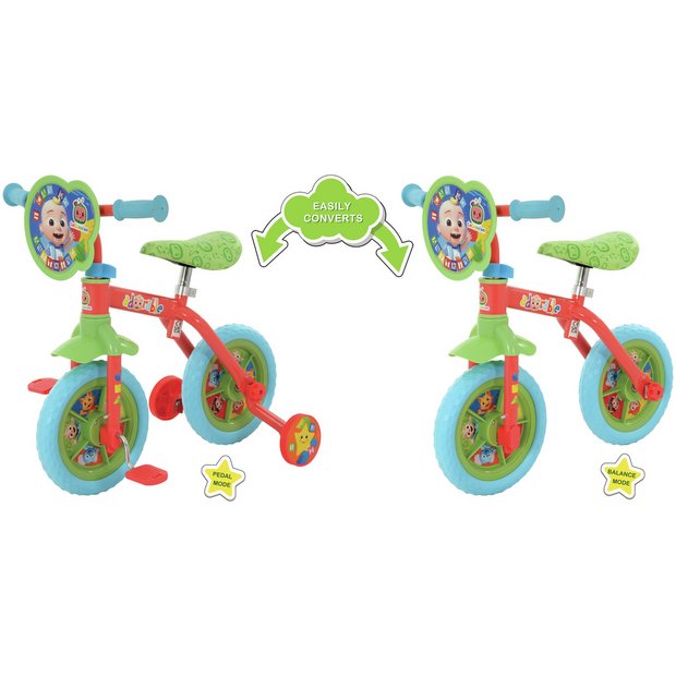 Buy CoComelon 2 in 1 10 Inch Wheel Size Training Bike Kids bikes Argos