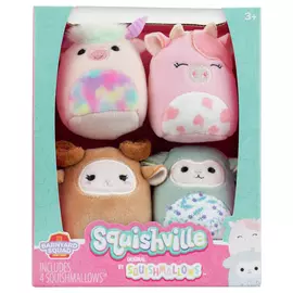 Squishville Original Squishmallows Barnyard Squad 4 Pack