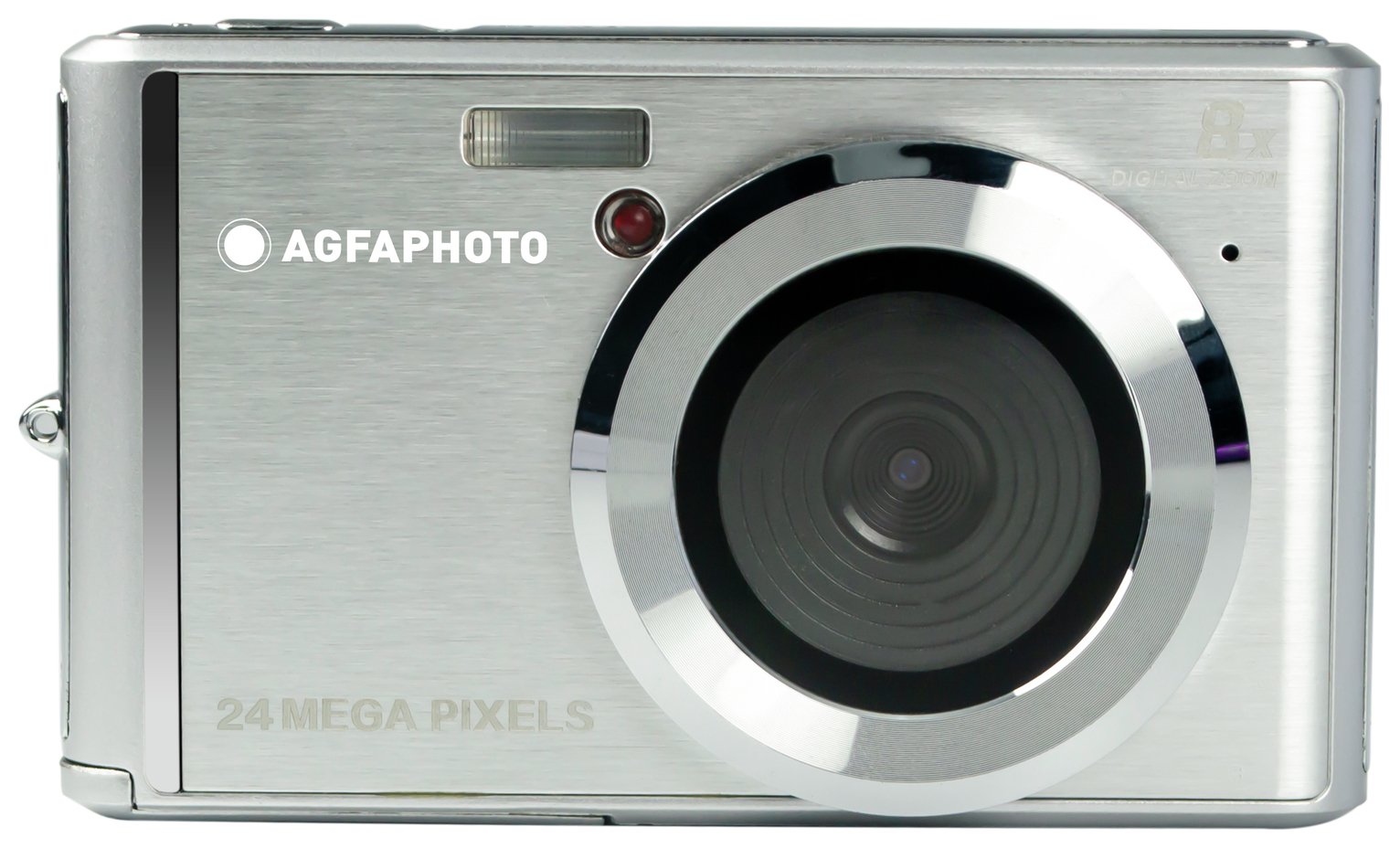 AGFA PHOTO DC5500 24MP 8x Zoom Compact Digital Camera Silver