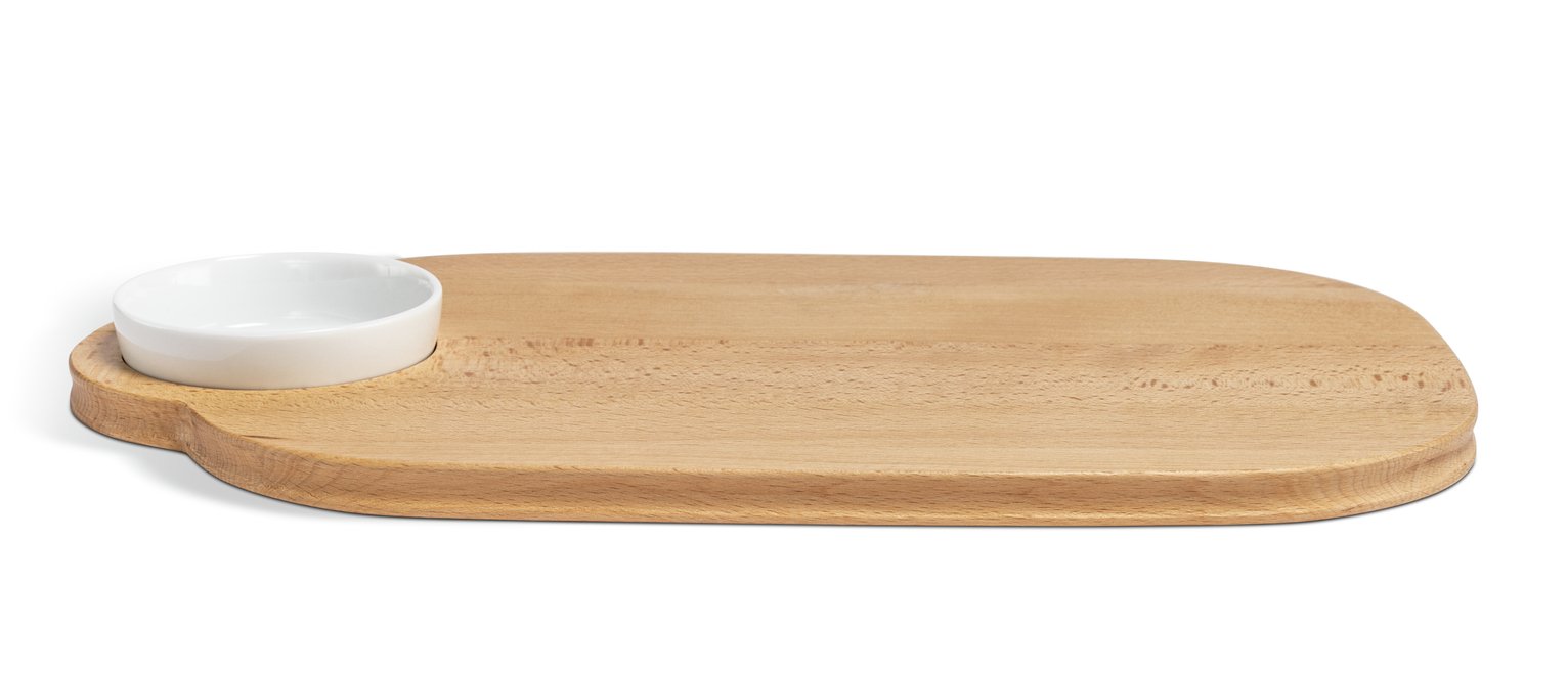 Designed by Sebastian Conran Wooden Serveboard and Bowl