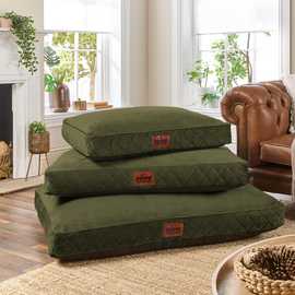 Paws For Slumber Luxury Forest Green Pet Bed