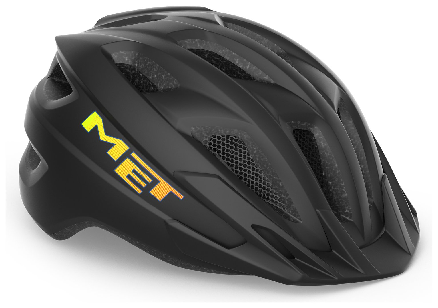 Met Crackerjack Kids Bike Helmet - Black Matt