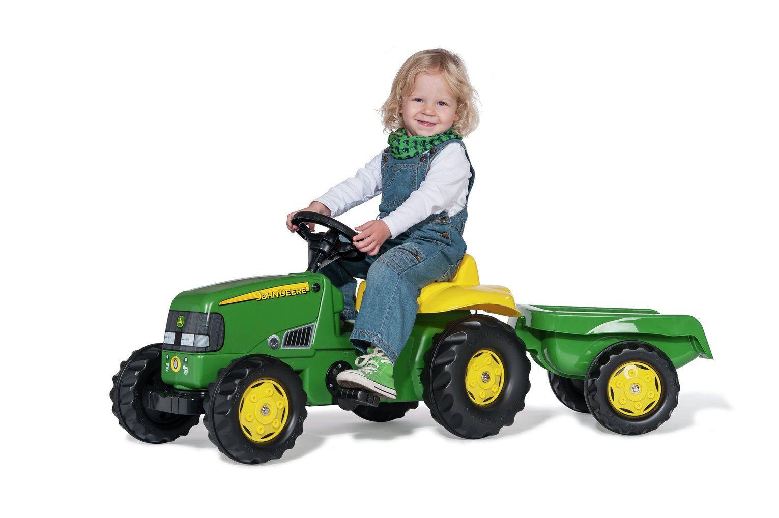 John Deere Tractor and Trailer