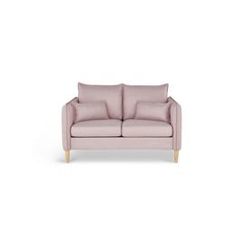 Habitat Etta 2 Seater Fabric Sofa in a Box - Pink