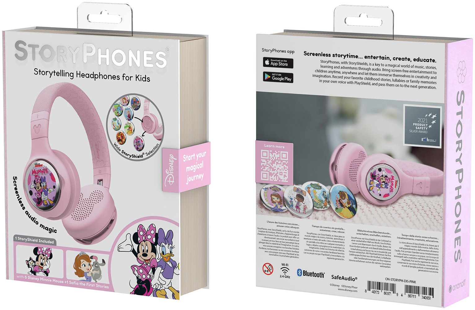 StoryPhones Disney Storyteller Pink
